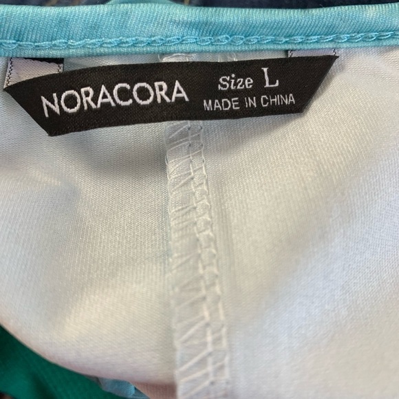 NORACORA tank dress large 21 in pit pit L-39 in coastal chic - Picture 3 of 6